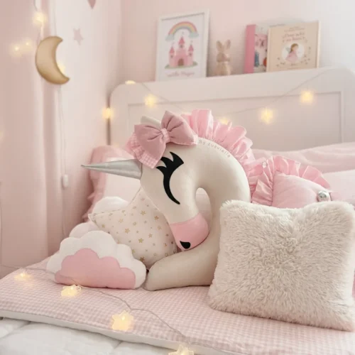 Cojín Zuavielle Unicornio Mágico1 Cojín Unicornio Mágico